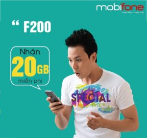 Hướng dẫn cài đặt và đăng ký gói cước 3G F200 của Mobifone