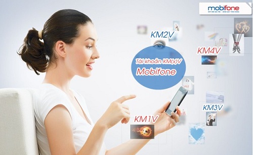 Cập nhật thông tin về KM1V, KM2V, KM3V, KM4V trên sim MobiFone
