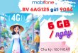 Đăng ký gói cước 6AG125 Mobifone nhận ưu đãi 6GB data/ngày suốt nửa năm